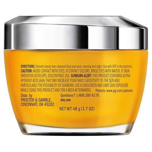 Olay Vitamin C Face Moisturizer, Brightening Cream for Women, Instant Hydration, Evens Tone, Dark Spot & Hyperpigmentation Reduction, Glowing Skin Care - Niaciniamide, Lactic Acid, 1.7 Oz - Image 8