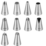 Large gamme d'applications : les outils professionnels de décoration de gâteaux peuvent embellir tous vos desserts, gâteaux, cupcakes, biscuits, pâtisseries, confiseries et bien plus encore.