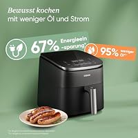 Cosori Airfryer, Turboblaze, 9-in-1 6L Heißluftfritteuse – Ansicht 9