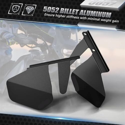 Garde-boue arrière moto Tenere 700 robuste en finition premium texturée - 5