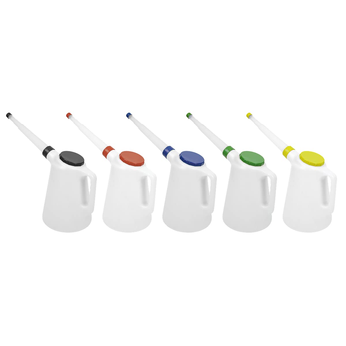 Lot de 5 bidons d'huile 5L Sealey JDL5SET avec becs verseurs
