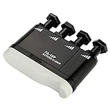FLEXIBILIDAD DE EJERCICIO: Puede entrenar la flexibilidad y la fuerza de tus dedos. Gran herramienta para practicar el dedo para guitarra y piano. La distancia entre el dedo anular y el meñique se puede ajustar por sí sola. El tramo máximo se puede estirar hasta 100 mm.