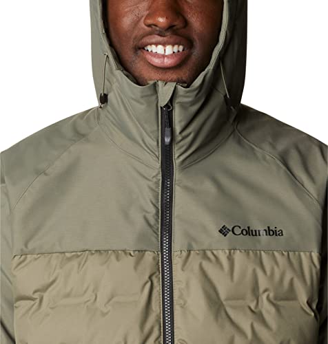 Image of Columbia Men Omni-Heat Inifnity Grand Trek II Hooded Hiking and Trekking Down Jacket