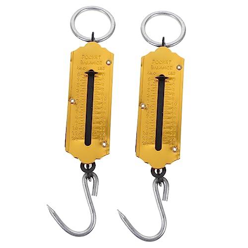 Didiseaon Spring Scale 12kg Portable Weighing Scale Hook for Fishing No Battery Required