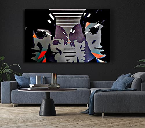Impression sur toile Beatles – Double XL 101,6 x 142,7 cm - Les Beatles, Paul McCartney, John Lennon, RIngo Starr, George Harrison Impression sur toile Beatles - Double XL 101,6 x 142,7 cm – Image 7