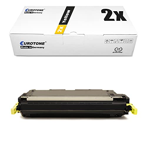 Pack toner LaserJet 5550 jaune Eurotone pour imprimer de grands volumes de documents
