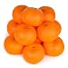 HAKSEN Lifelike Simulation Oranges Fake Fruit Home Kitchen Cabinet Decoration,12 PCS