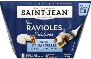 Saint Jean Box Ravioles sauce saint Marcellin et noix du Dauphiné 300g