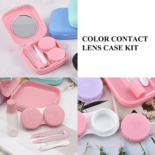 Clyhon Scatola per lenti a Contatto con Secchio