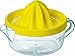 Produktbild Emsa 507358 Zitruspresse, 0,4 Liter, Kunststoff, Transparent/Gelb, Superline
