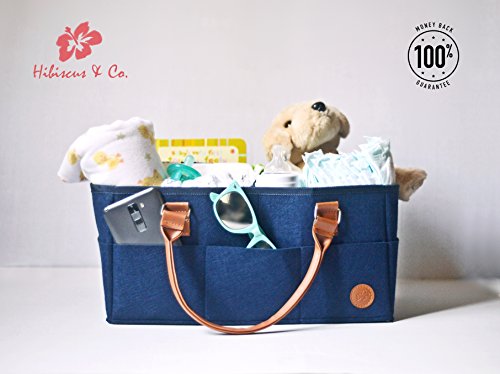 Image of Hibiscus & Co Baby Diaper Caddy