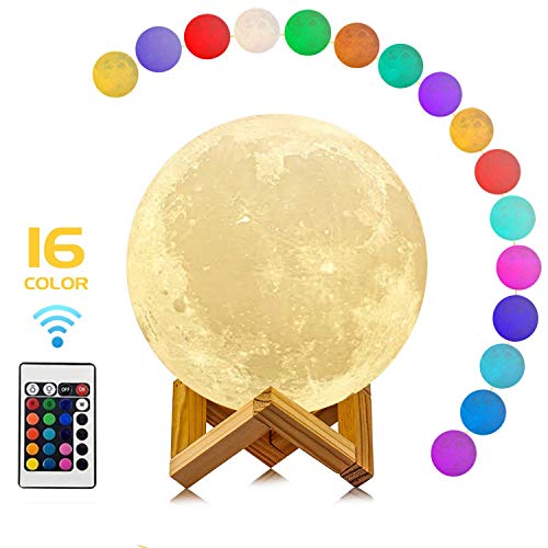 CYMY Jouet pour Cadeaux de Noël Cadeaux de Noël, 1-12 Ans Garçons Filles Amoureux de Bébé, Lumière de Nuit de Lampe de La Lune pour Les Jouets d'enfants pour Les Garçons de Filles de 1-12 Ans