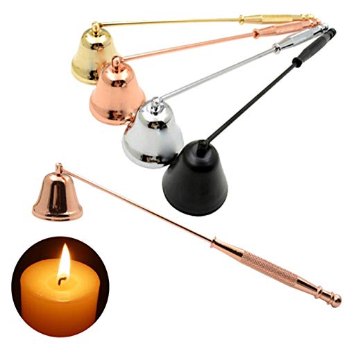 Candle Holders For Table, Vintage Metal Bell Shape Candle Snuffer Long Handle Banquet Wick Extinguisher #TOP1
