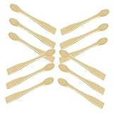 OHPHCALL 12個 ミニメイクアップスパチュラ 化粧品スプーン スキンケアツール 女性用 コンパクトな収納 化粧ポーチや洗面台に