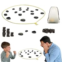 CNMTCCO Magnetic Game - 20 Magnetic Pieces with Lanyard and Storage Bag, Portable Game for Teens and Adults, Ideal for Travel, Office, Concentration Training Gifts