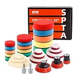 SPTA – SPTA 29pcs 25mm/50mm/80mm Polierpads Bohrer Polierpad Detail
