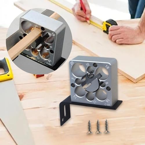 Kit fabrication de chevilles bois réglable pour découpe précise
