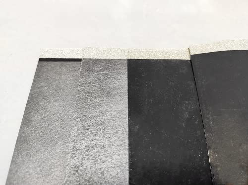 Matriz de electrodos hidrofóbica e hidrofílica de papel de carbono personalizable de 10x10 cm 3