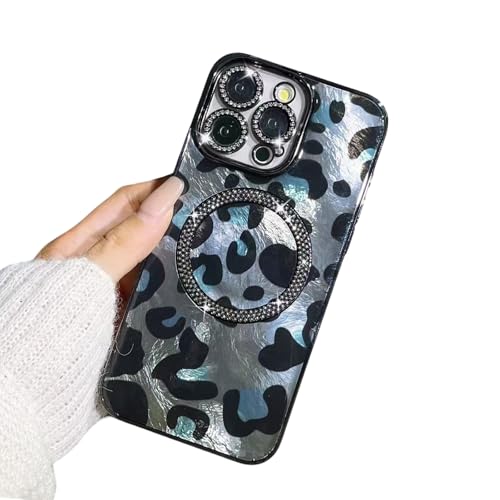 UMICASE iPhone�P�[�X�A�d�C���b�L �L���L�� ���C���X�g�[�� �q���E�� �L���L�� �J���������Y�ی� ���C���C�����X�[�d[MagSafe�Ή�] �z�b�N�v���[�t�t�H���P�[�X(�u���b�N�AiPhone 15 Pro Max)