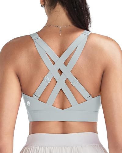 Image of RUNNING GIRL High Impact Sports Bras for Women, High Support Running Adjustable Workout Sports Bras with Sewn in Pads