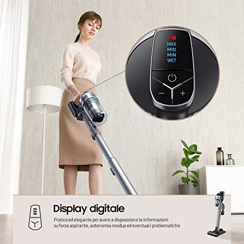 Samsung Staubsauger VS20R9042T2 Elektrischer Besen Kabellos
