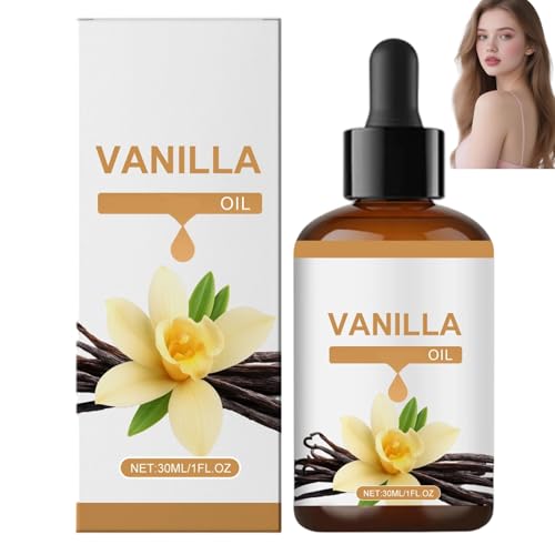 Olio corpo alla vaniglia, olio corpo nutriente e idratante per pelle secca, idratazione a lunga durata e lenitivo, barriera riparatrice e pelle illuminante, riduce linee sottili e rughe. (1pcs)