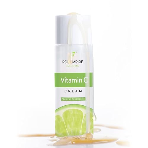 Crema hidratante con vitamina C para la cara creada con ingredientes antienvejecimiento y antioxidantes para iluminar la piel, eliminar manchas y