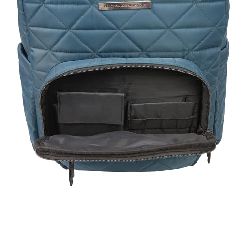 Image of Kenneth Cole REACTION Emma Women's Backpack 15 inch Laptop Bag for Work and Travel, Deep Teal