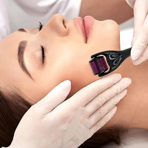 Image of 540 Micro Titanium Alloy Needles For Hair Growth, Activates Hair Follicles |Reduces Acne Scars | Anti-aging I Anti-wrinkle | Scars Removal | Safe & Effective To Use (for 0.5MM,1.0MM,1.5MM,2.0MM,2.5MM) (Pack of 1, 0.25mm)