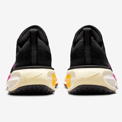 Nike Invincible 3 Women's Road Running Shoes (DR2660-006, Black/Laser Orange/Coconut Milk/Hyper Violet) Size 83