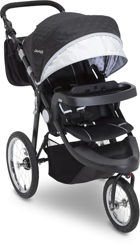 Jeep Cross-Country Sport Plus Jogging Stroller by Delta Children, Charcoal Galaxy