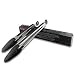 DeCuLo Kitchen Tongs with Silicone Tips, Tongs Set 2 (9 & 12 Inch), Heavy Duty, Non-Stick Stainless Steel Silicone Tongs for Cooking