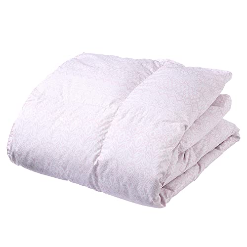 西川 (nishikawa) ダウンケット 羽毛肌掛け布団 ダブル 洗える ダックダウン50% ふんわり 増量 0.6kg ピンク KE22980410100