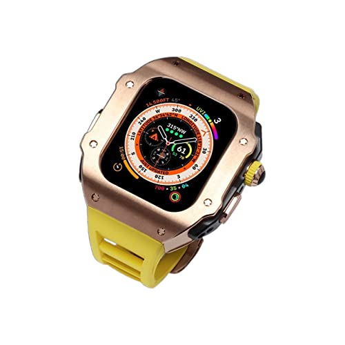 Kit modification Apple Watch Ultra 49mm boîtier acier luxe robuste iWatch 8