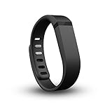 NIUTOP® Fitbit Flex Wristband Wrist Band Bracelet with Clasp Replacement Accessory for Fitbit Flex Activity and Sleep Tracker (black, Large)