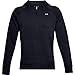 Produktbild Under Armour Herren Rival Fz Hoodie sportliche Kapuzenjacke mit loser Passform bequeme und warme Fleecejacke XL EU Rival Fleece Fz Hoodie Schwarz (001)/Onyx Weiß