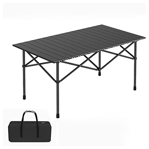 3Ft Folding Camping Table with Seats