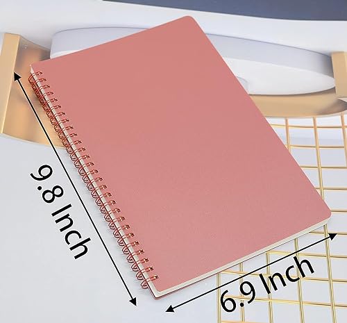 Cahiers à spirales B5 à couverture plastique rigide de 7 mm imperméable et indéformable