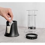 CAFEMASY Coffee Filter Holder with 350 Count Replacement Coffee Paper Filters Compatible with Aeropress Original Clear Go Espresso Maker Accessories Parts - Image 4