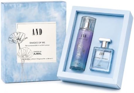 AND Ethereal Dreamer Perfume for Women | 50ml Eau De Parfum for Women+Body Mist | Perfume for Woman with Fruity, Floral Notes | Soft Musky Feminine Fragrance | Versatile Office/Work Cologne for Woman