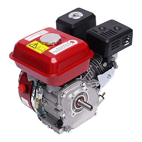 Loobiiny Moteur Thermique 7.5 Cv Moteur à Essence Lourd 4 Temps Motoculteur Thermique 3600 Tr/Min Moteur Karting Moteur à Essence Moteur Motoculteur Moteur...