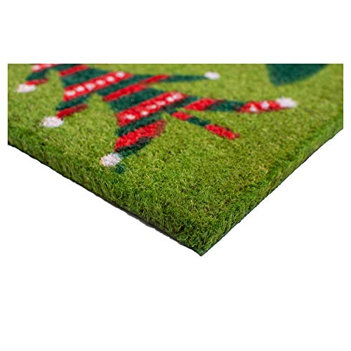 Calloway Mills 120981729 Christmas Trio Doormat, 17" X 29", Multicolor #TOP3