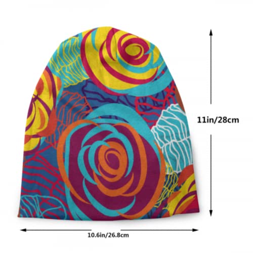 ALALAL-Art-Beautiful-Colorful-Painting-Men-Knit-Hat-Skull-Beanie-Cap-Ladies-Knit-Beanie-Skull-Beanie-Cap-3D-Printed-Adult-Comfortbale-Soft