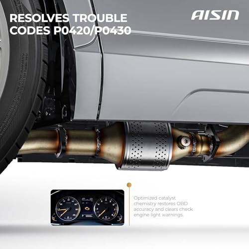 AISIN AFTERMARKET CCTAZ-00552 EPA Compliant Front Catalytic Converter - Compatible with Toyota Corolla 2009-2013, Matrix 2009-2013, Pontiac Vibe 2009-2010 - L4 1.8L by AISIN - Image 5