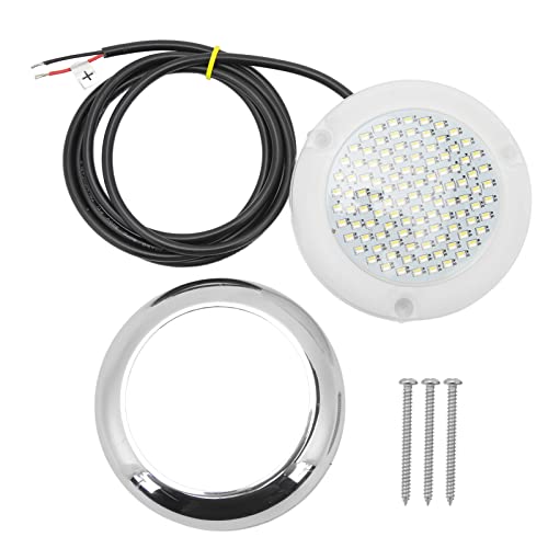 108 LED �����{�[�g���C�g�A12V �f���A���J���[ ���E�� �h���}�������C�g�A316�X�e�����X�X�`�[�������O�t���AIP68 ���v�Ή��A���b�g�E�D���E�v�[���E�g�����T���p