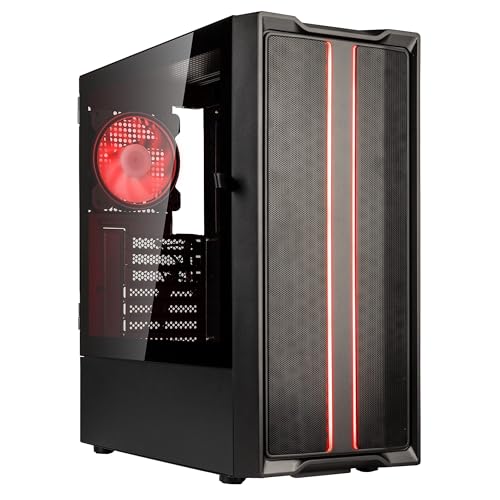 Kolink Inspire Series K12 Midi Tower ARGB Gaming Case - Black Window