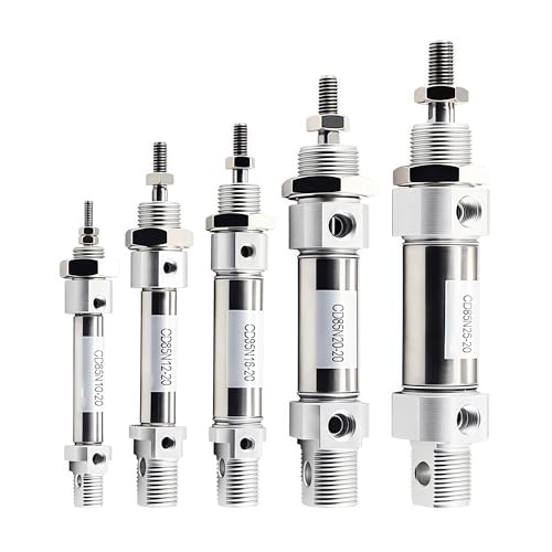 Micro-vérin pneumatique SMC C85N25 double effet à tige simple course 5mm - 2