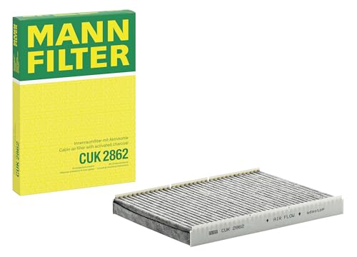 Mann Filter CUK 2862 Automotive Cabin Air Filter with Activated Carbon, Car & Truck Passenger Compartment OEM Filter Replacement for Volkswagen Jetta & Beetle, Audi TT and more