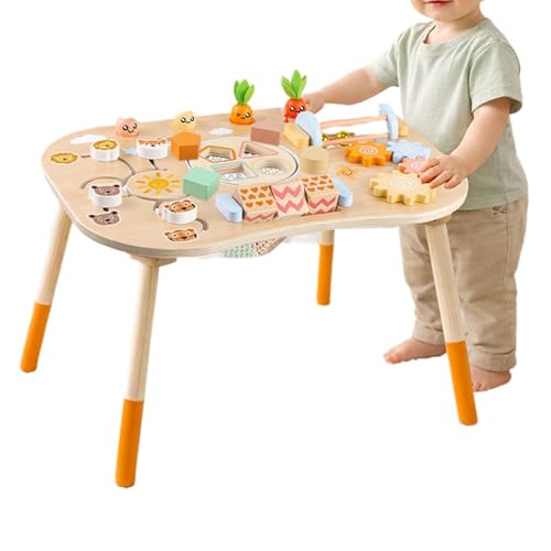 Table d'activités peu encombrante et jeu de trieur de formes pour l'éveil en maternelle