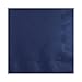 Solid Navy Beverage Napkins (100-Pack)